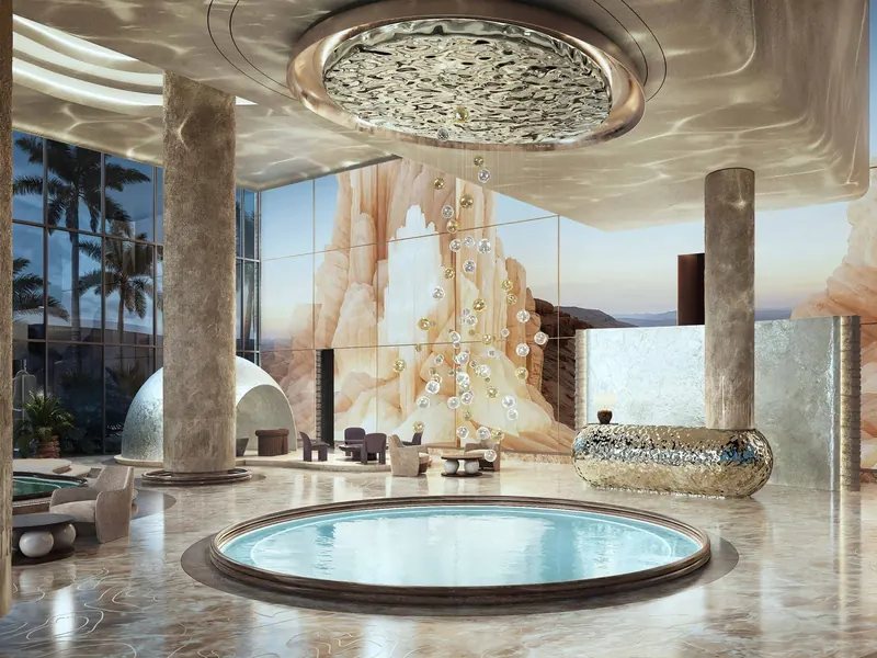 The lobby