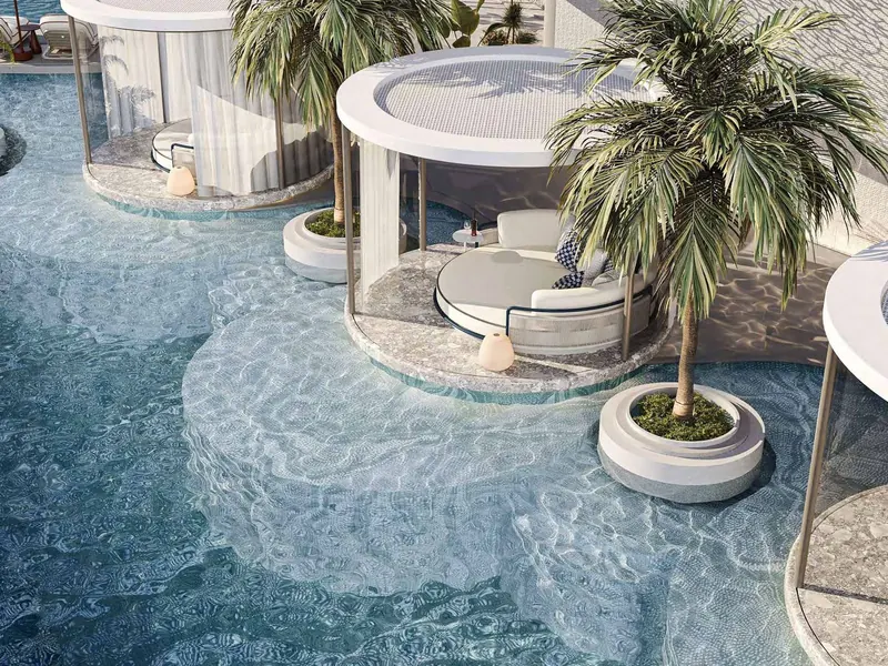 Pool deck