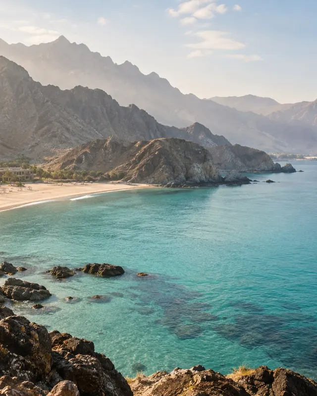 Fujairah coast